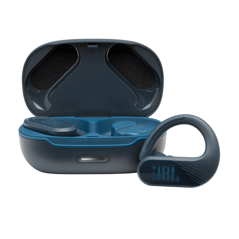 JBL Endurance Peak II - Blue - Waterproof true wireless sport earbuds - Hero image number null